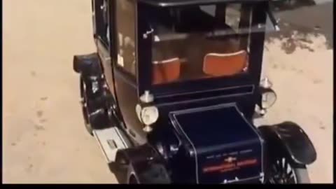 The 1912 Baker Electric car