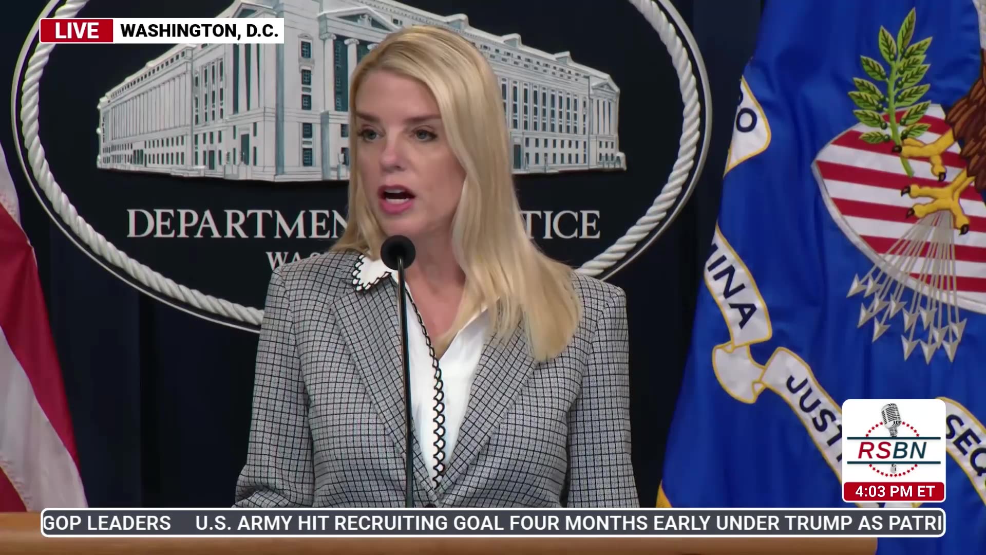 FULL SPEECH: AG Pam Bondi Delivers Remarks on Abrego Garcia - 6/6/25