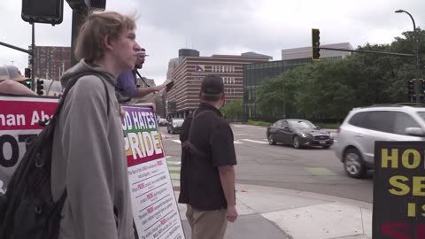 Preaching to Sinners at the Twin Cities Pride Event *Viewer Discretion Advised”