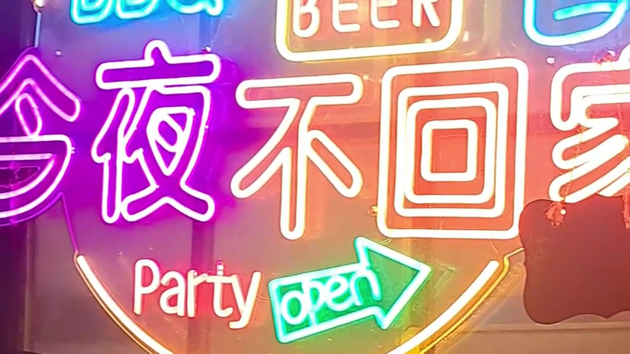 晚上旺角 #砵蘭街 #霓虹 portland street