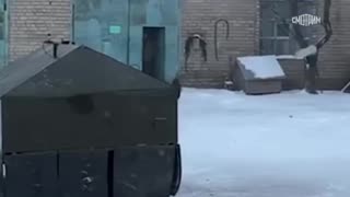 Russian NRK with modern protection against FPV drones.