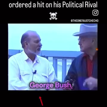 That Time George HW Bush ordered a hit on his Political Rival. ☠️