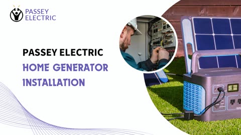 Keep the Lights On with Passey Electric’s Home Generator Installation