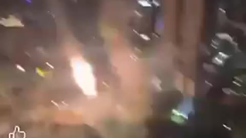 Notice how Israel fires missiles from within densely populated areas