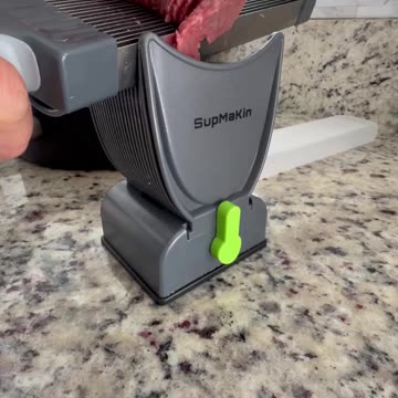 Kitchen Stainless Steel Cleaver Knife Manual Meat Cutter Jerky Slicer for Beef Pork