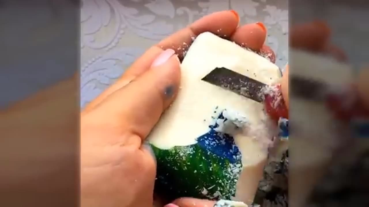 "Pure Soap Cutting ASMR! Relaxing & Satisfying Sounds (No Talking) #41"