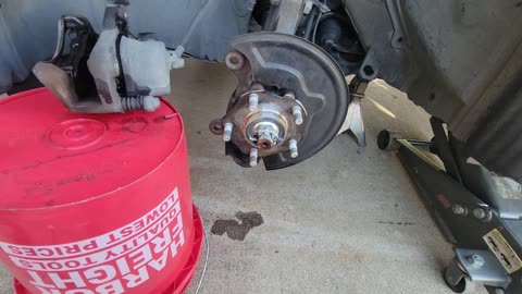 FRON DISC ROTOR REPLACEMENT NISSAN SENTRA 2013