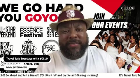 Travel Talk Tuesday with YOLLO - 7.22.2025 (LIVE)