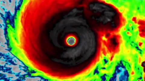 🚨HAARP Weather Weapons & JEWISH SPACE LASERS - This is the hurricane hitting Jamaica as we speak..