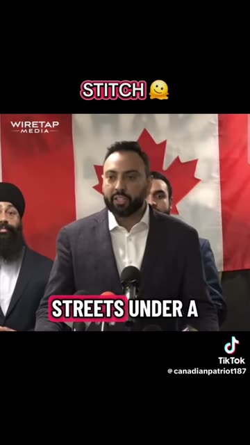 We had safe streets in Canada 🇨🇦