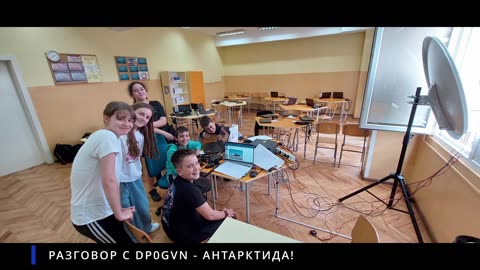 ученически радиоклуб LZ1KAK се включи в Европейския ден на училищните радиостанции