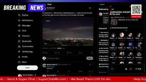 Iran Bombing Israel Right Now Current News