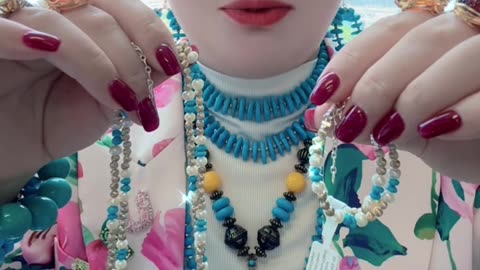 250616-14 Turquoise & Pearl Set: Wear Aurora and Waves as a Set
