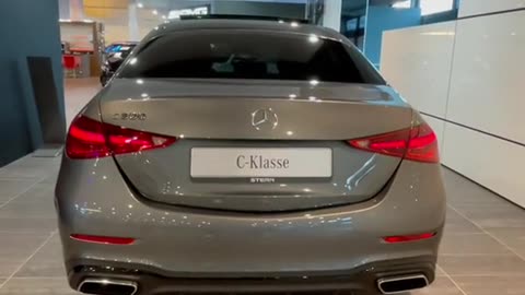 Checking out the 2022 Mercedes C Class with AMG Line 📡 #mercedes