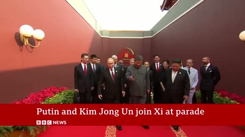 Donald Trump says China, North Korea and Russia ‘conspiring against’ US | BBC News