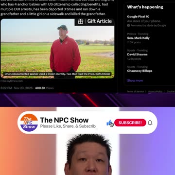 NYT Covers Up For Another Criminal Illegal Migrant 🙄😒