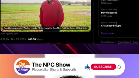 NYT Covers Up For Another Criminal Illegal Migrant 🙄😒