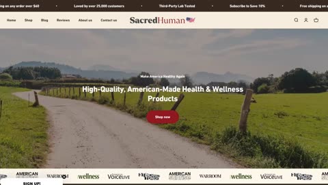 Brand New SacredHuman Products Selling Fast!