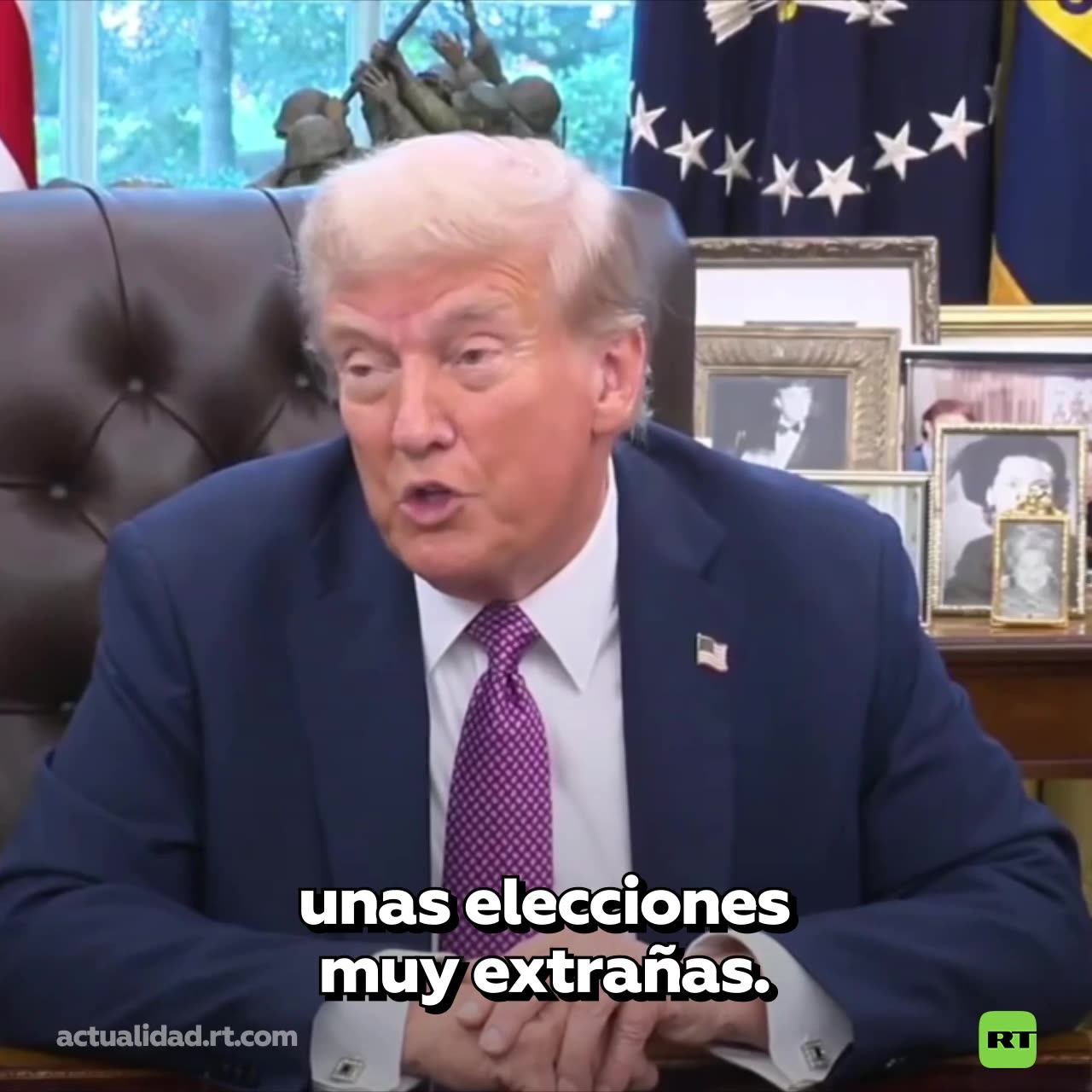 Trump responde si quiere un cambio de régimen en Venezuela