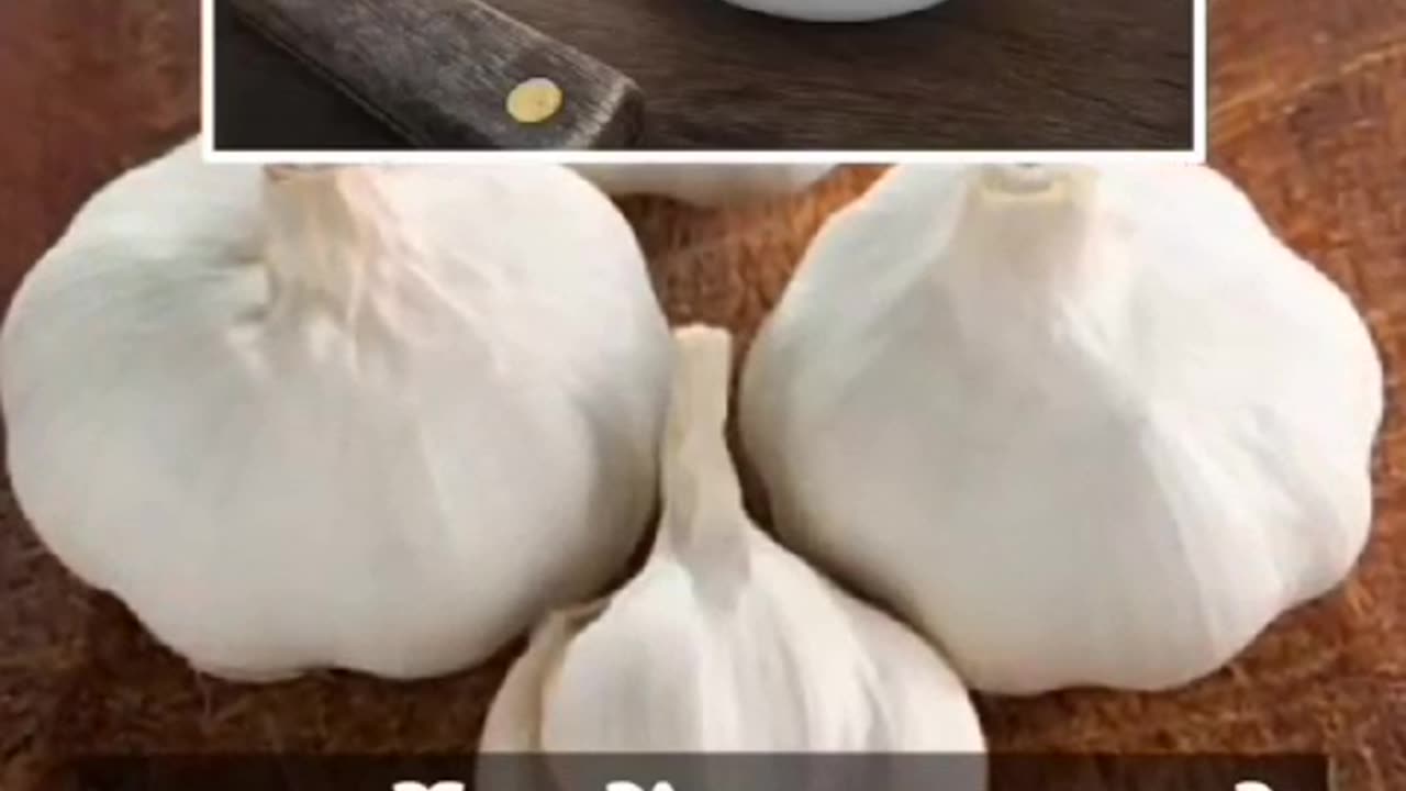Garlic is a medicine