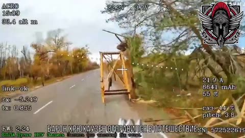 💥🇷🇺 Ukraine Russia War | Fiber-Optics FPV Drone Targets UAF Soldier | RCF