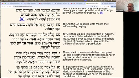 Parasha Ha'azinu: Deuteronomy 32:1-52