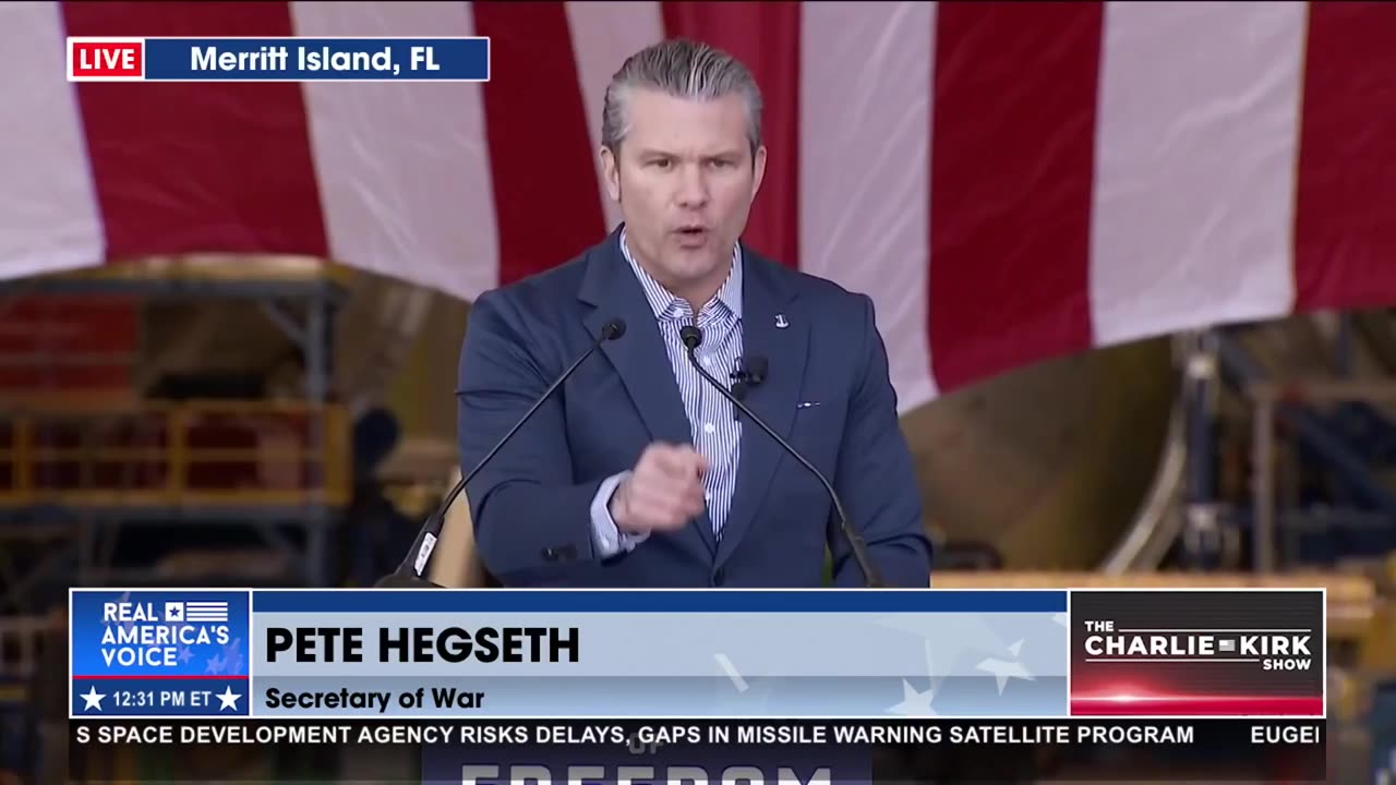 SEC. OF WAR: WE WILL DOMINATE SPACE