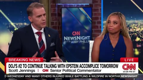 Scott Jennings smacks down Dem gleeing over Trump and Epstein case