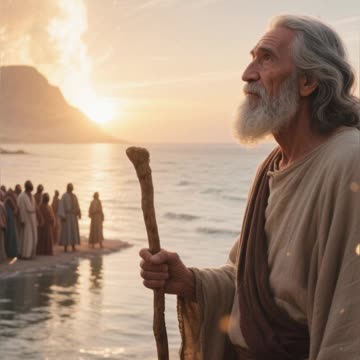 God Parts the Red Sea