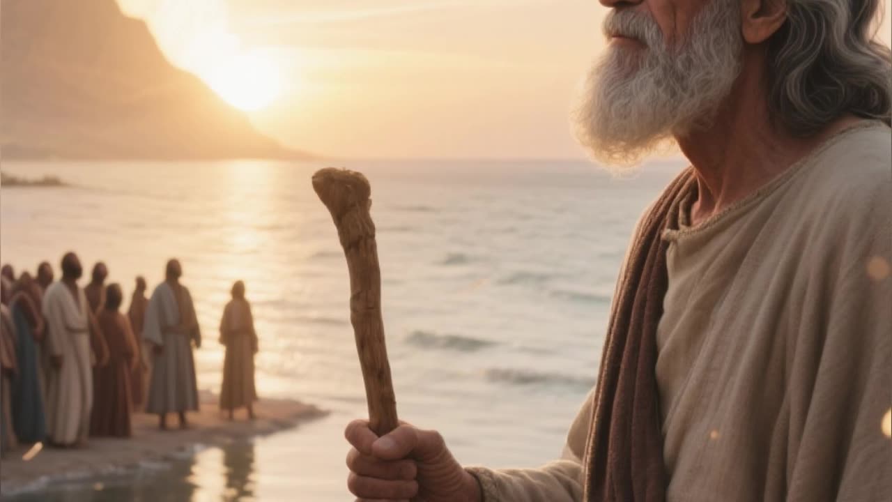 God Parts the Red Sea