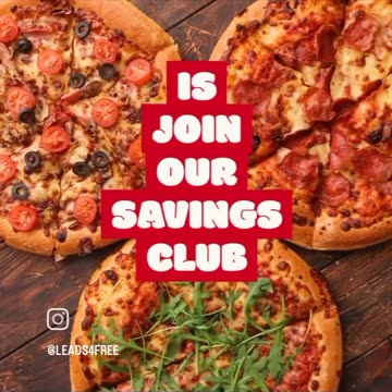 get free food from local restaurants by joining our savings club
