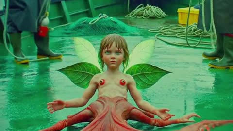 Strangest Sea Creature Ever Caught 👩‍🦰🐙🛥️#Shorts #MythicalCreature #strangeanimals #seamysteries #ai