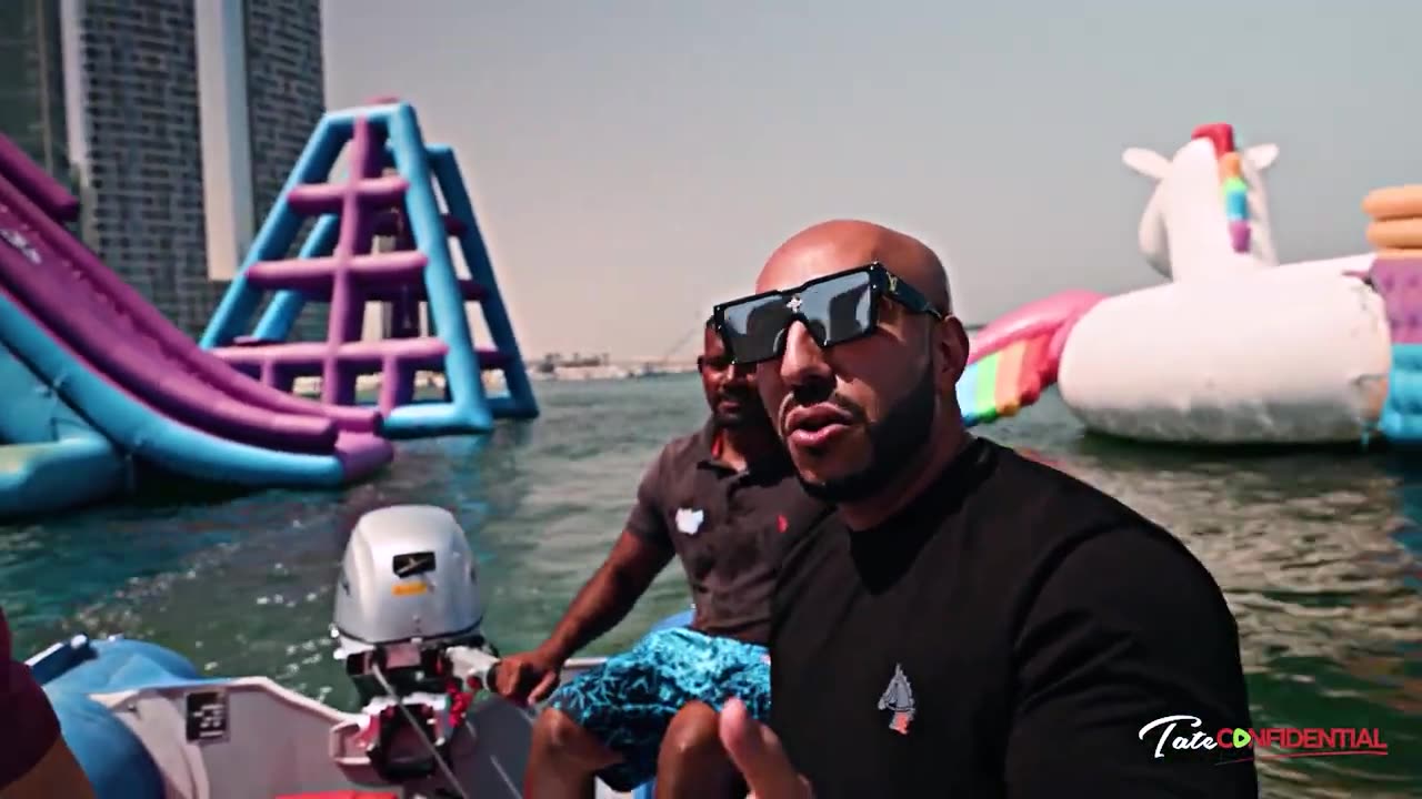 Andrew Tate gifted a Custom Made Water Park