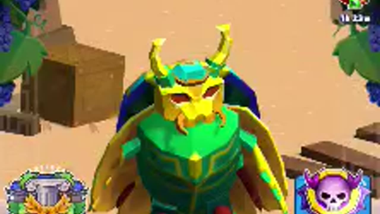 Hunt Royale Toxic Wastes with beetle