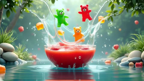 Learn Colors & Moves with Gummy Bear! 🎨 Educational Kids' Song | #GummyBear #ToddlerLearning