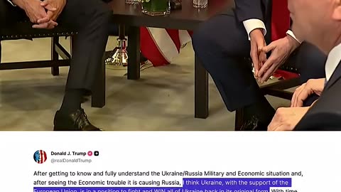 Trump Says Ukraine Can Regain All Its Territory Amid Ongoing War