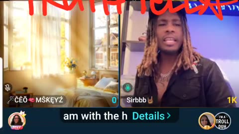 YETTA CRASHING OUT OVER SIRBBB BECAUSE SHE GAVE HIM FREE BIGO MERCH BEFORE SHE GOT THE DICK & NOW HE DONT WANT NO PUSSY FROM HER