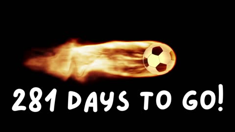 281 DAYS TO FIFA WORLD CUP 2026