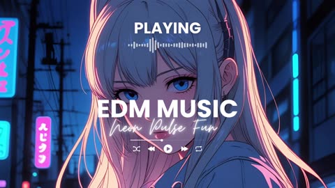 Neon Pulse Fun EDM Music