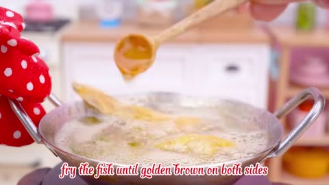 Easy Fish Recipe Catch And Cook Delicious Mini Garlic Butter Fried Fish Mini Yummy Cooking