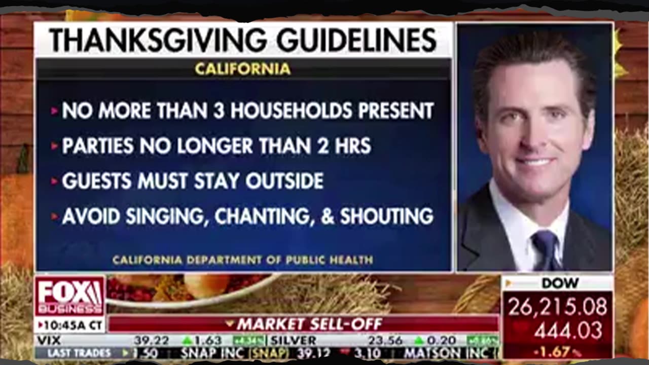 Thanksgiving: now with state-approved joy.
