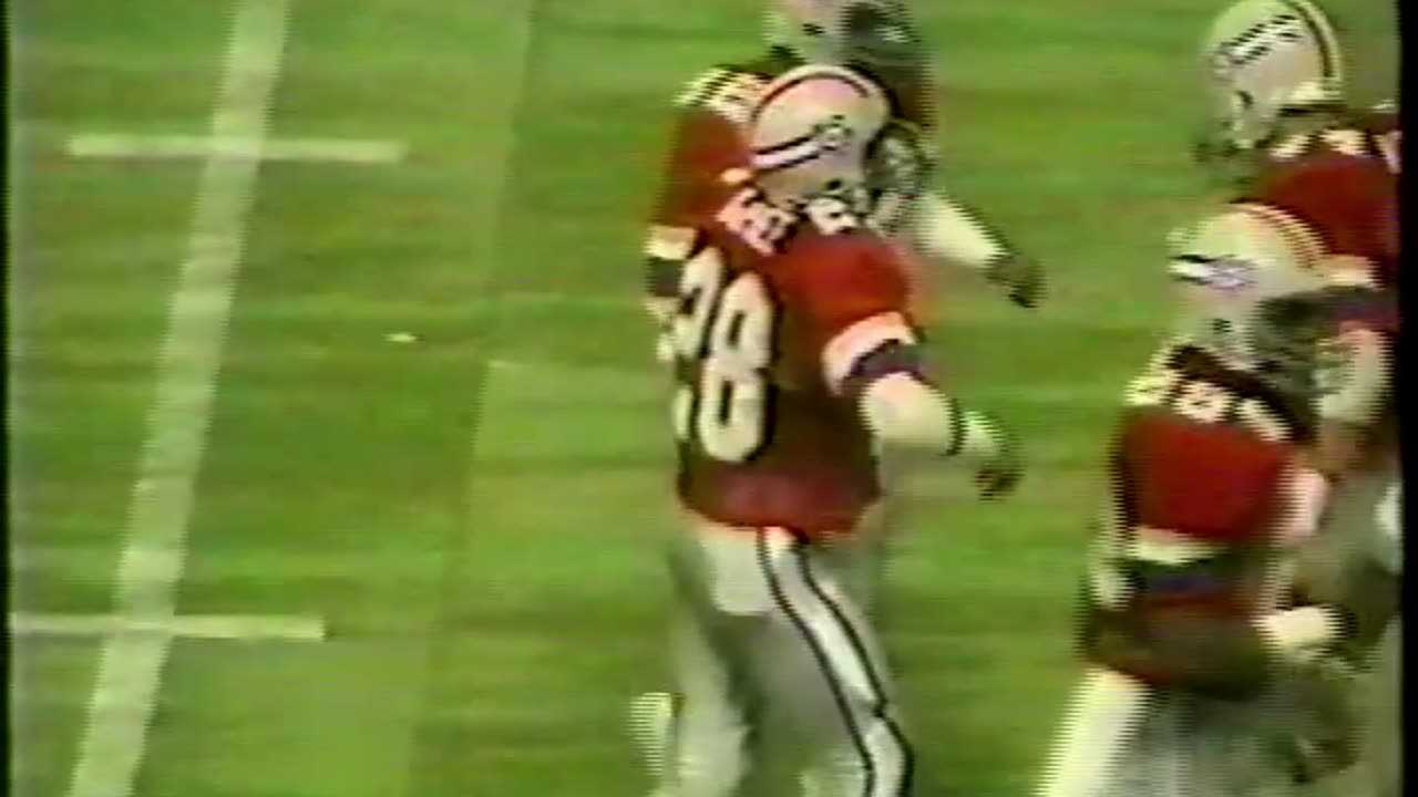 AFL 1987 DENVER DYNAMITE AT WASHINGTON COMMANDOS