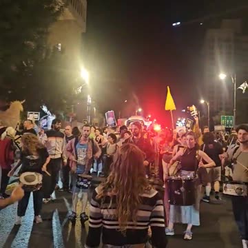 Israel anti war demonstration/protest