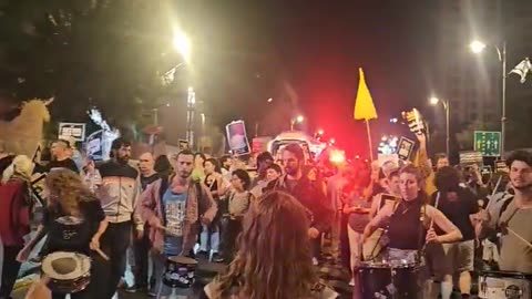 Israel anti war demonstration/protest