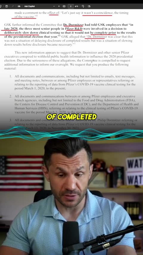 Robert Gouveia Esq. - Pfizer Exec Tried FLEEING to Canada After Trump’s Victory