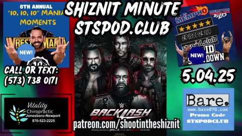 SHIZNIT MINUTE 05.04.25-BT TALKS BACKLASH!