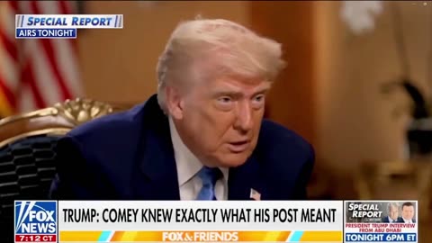Former FBI Director James Comey Posts Veiled Threat Against Trump on Social Media