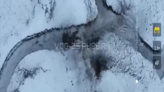 Ukrainian trenches assaulted by FPV drone airdrops | Ukraine 2024