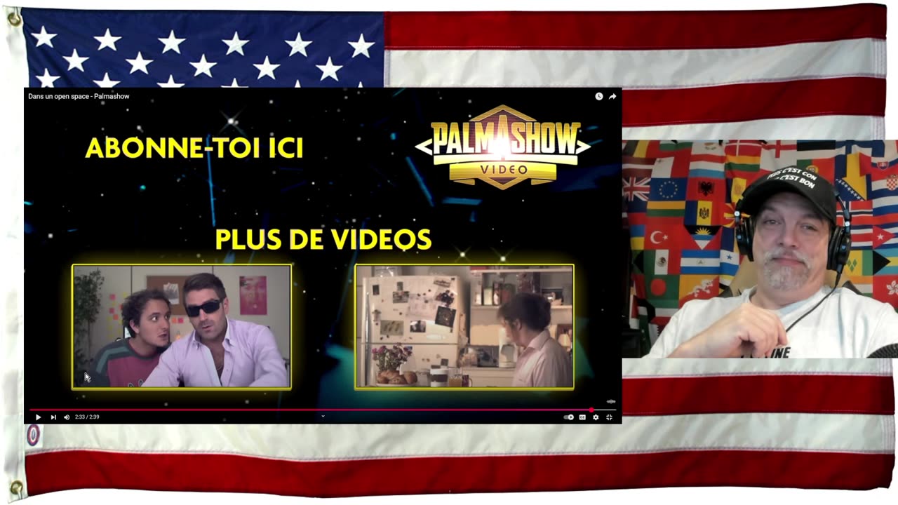 Dans un open space - Palmashow - REACTION