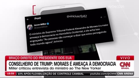ALEXANDRE NAZISTA DE MORAES É A MAIOR AMEAÇA A DEMOCRACIA ❕